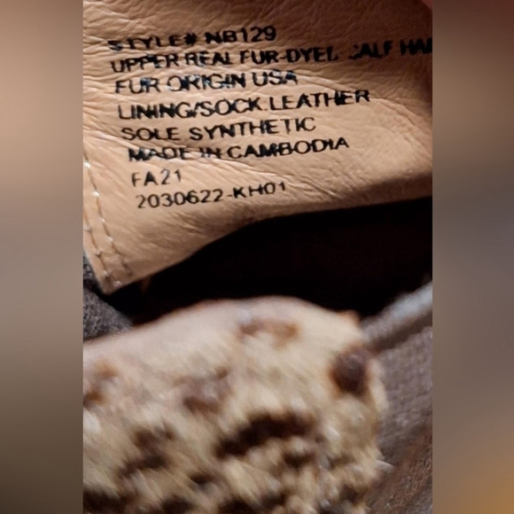 Madewell Laura Leopard Print Heeled Chelsea Boot in Spotted Calf Hair Size 7. - Picture 8 of 10